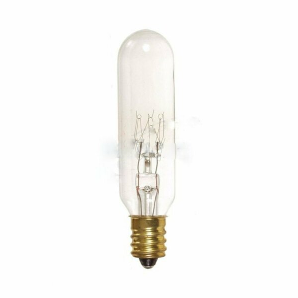 American Imaginations 15W Bulb Socket Light Bulb Clear Glass AI-37633